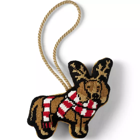 Needlepoint Christmas Ornament - primary