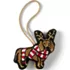 Needlepoint Christmas Ornament, Front