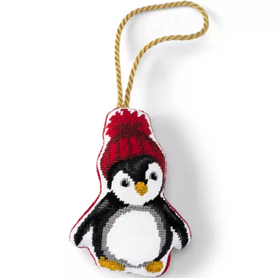 Needlepoint Christmas Ornament - primary