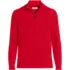 Men's Long Sleeve CashTouch Cable Quarter Zip Sweater, Front