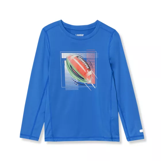 Boys Active Long Sleeve Graphic Tee - primary