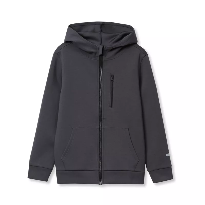 Boys Active Full Zip Hoodie, alternative image