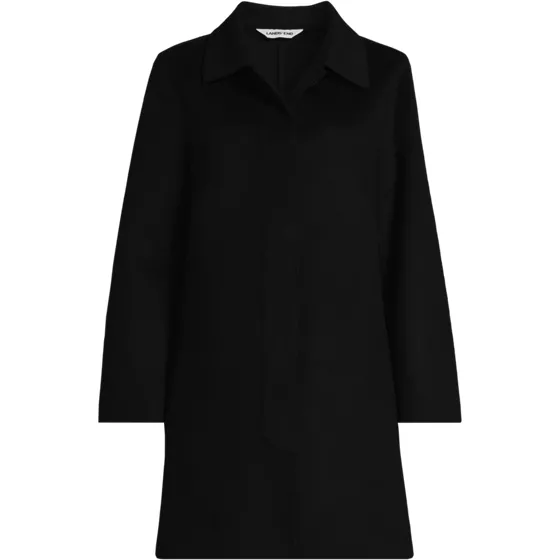 Women's Wool Double Face Car Coat - primary