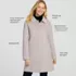 Women's Plus Size Wool Double Face Car Coat, alternative image