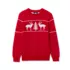 Boys Intarsia Holiday Crewneck, alternative image