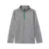 Boys Active Space Dye Quarter Zip Pullover, alternative image