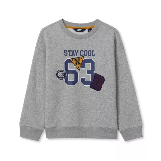Boys Graphic Crew Neck Sweatshirt - primary