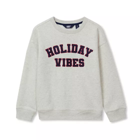 Boys Graphic Crew Neck Sweatshirt - primary