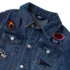 Boys Patch Denim Jacket, alternative image