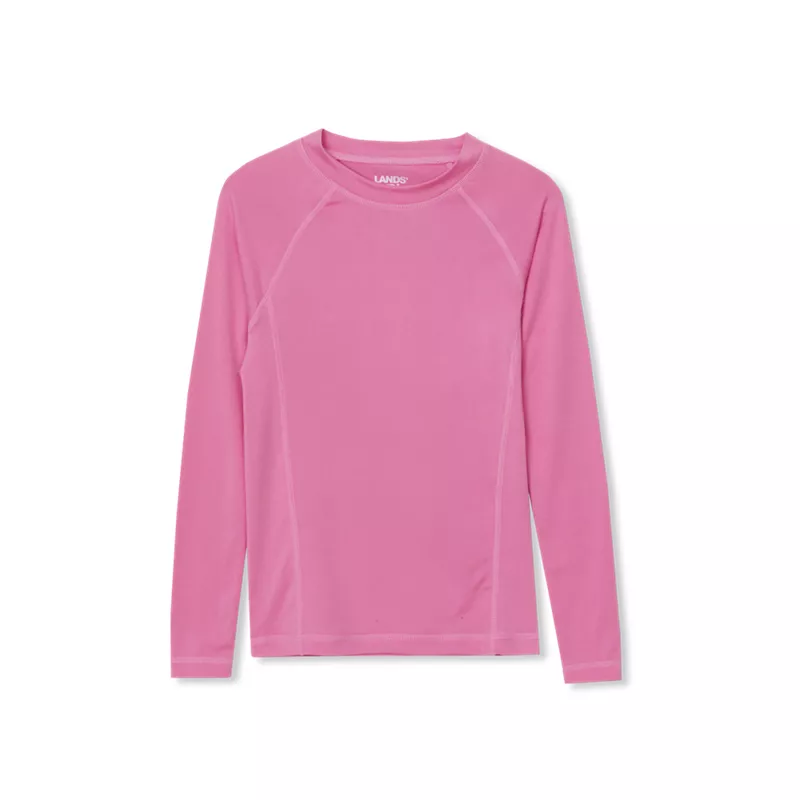 Girls Thermal Base Layer Long Underwear Thermaskin Crew Neck Shirt, alternative image