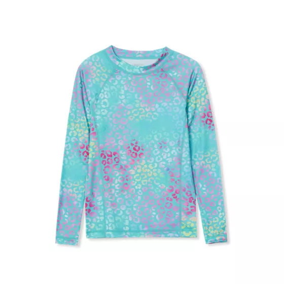 Girls Thermal Base Layer Long Underwear Thermaskin Crew Neck Shirt - primary