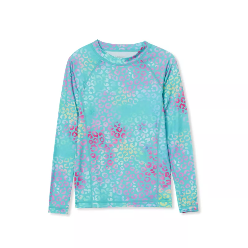 Girls Thermal Base Layer Long Underwear Thermaskin Crew Neck Shirt, alternative image