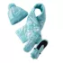 Kids Iridescent Hat-Scarf-Glove 3 Piece Set, alternative image