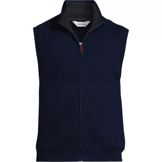 Men's Tall Bedford Rib Full Zip Vest - primary