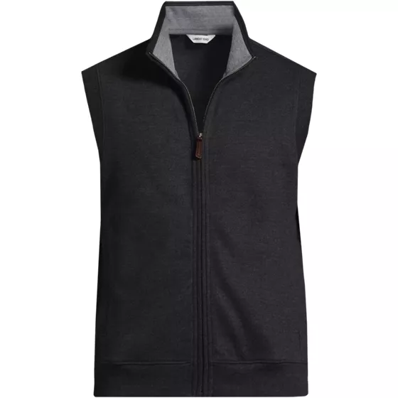 Men's Tall Bedford Rib Full Zip Vest - primary