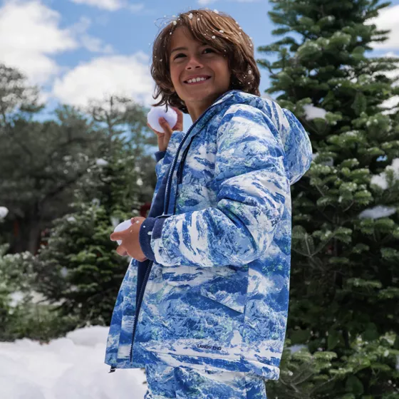 Kids Water Resistant Snow Activity Jacket - primary