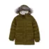 Girls Front Pocket Water Resistant Parka, alternative image