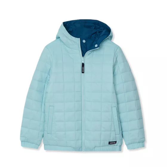Kids Quilted Reversible Water Resistant Jacket - primary