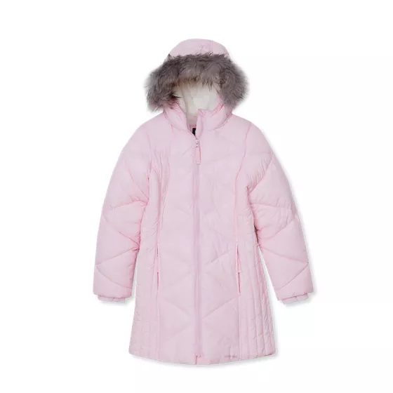 Girls Water Resistant Parka - primary