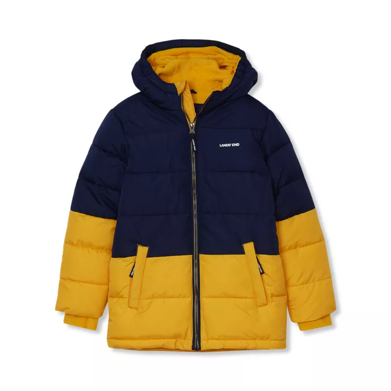 Boys Water Resistant Puffer Jacket, alternative image