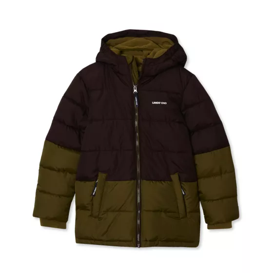 Boys Water Resistant Puffer Jacket - primary