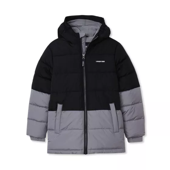 Boys Water Resistant Puffer Jacket - primary