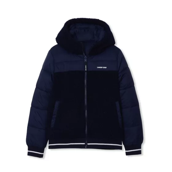 Kids Water Resistant Reversible Jacket - primary