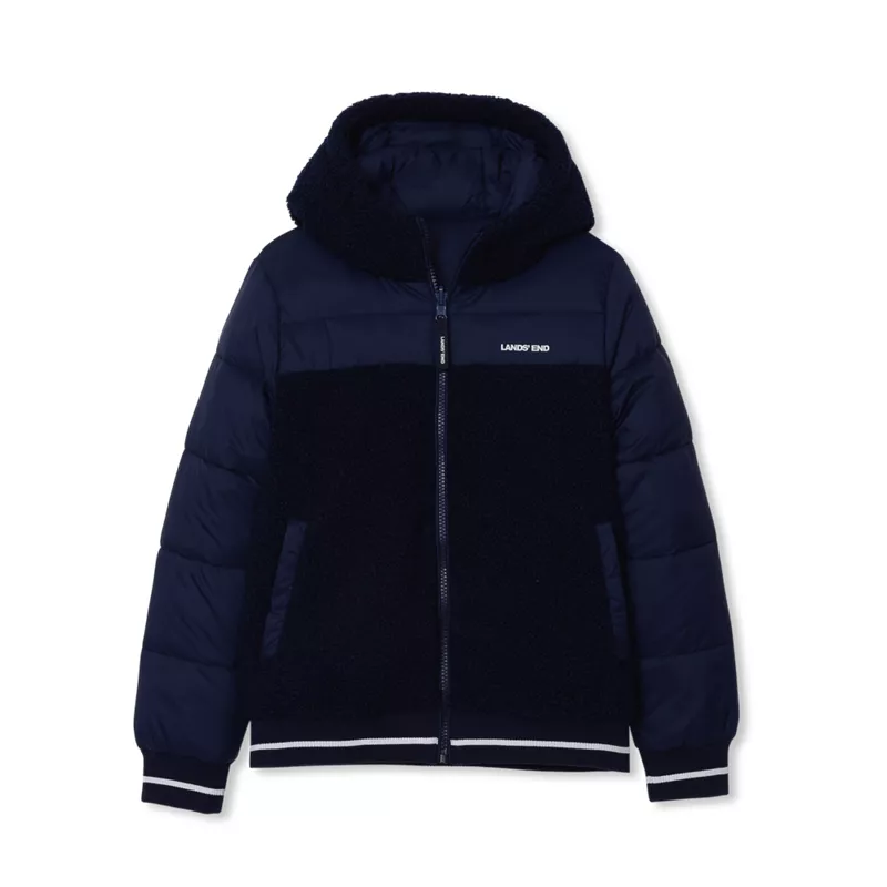 Kids Water Resistant Reversible Jacket, alternative image