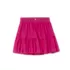 Girls Tiered Mesh Skort, alternative image