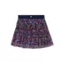 Girls Tiered Mesh Skort, alternative image