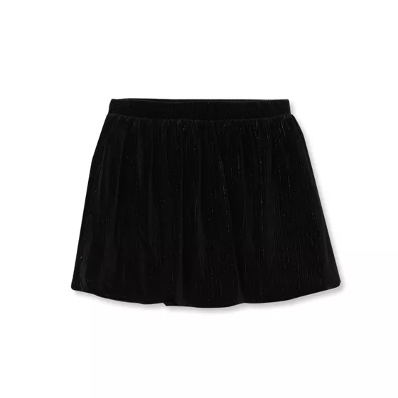 Girls Velour Bubble Skort - primary