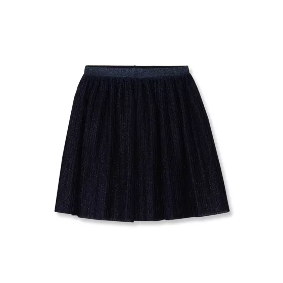 Girls Pleated Metallic Skirt - primary