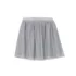 Girls Pleated Metallic Skirt, alternative image