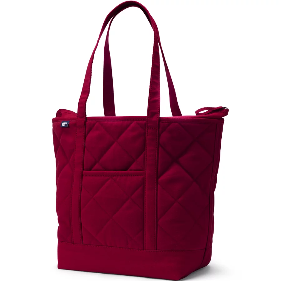 Quilted Canvas Tote view 6