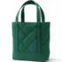Medium Quilted Canvas Open Top Tote, Back