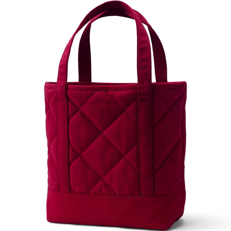 Quilted Canvas Tote view 4