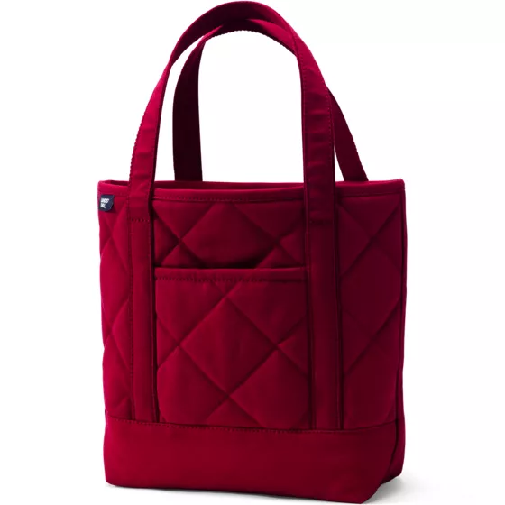 Quilted Canvas Tote - primary