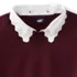 Women's Serious Sweats Sweatshirt with Removable Shirt Collar 3pc Set, alternative image