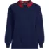 Women's Plus Size Serious Sweats Sweatshirt with Removable Shirt Collar 3pc Set, alternative image