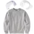 Women's Serious Sweats Sweatshirt with Removable Shirt Collar 3pc Set, alternative image