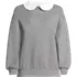 Women's Serious Sweats Sweatshirt with Removable Shirt Collar 3pc Set, Front