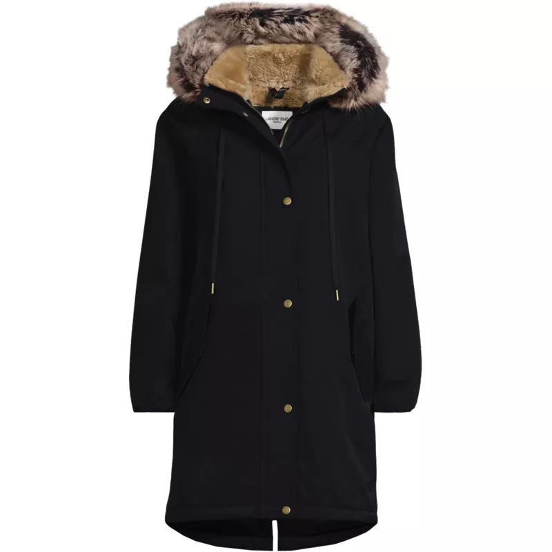 Women's Squall Plush Lined Parka, Front