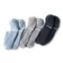 Men's Cotton No Show Socks 3 Pack, alternative image