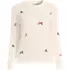 Women's Drifter Embroidered Cable Crew Neck Sweater, Front