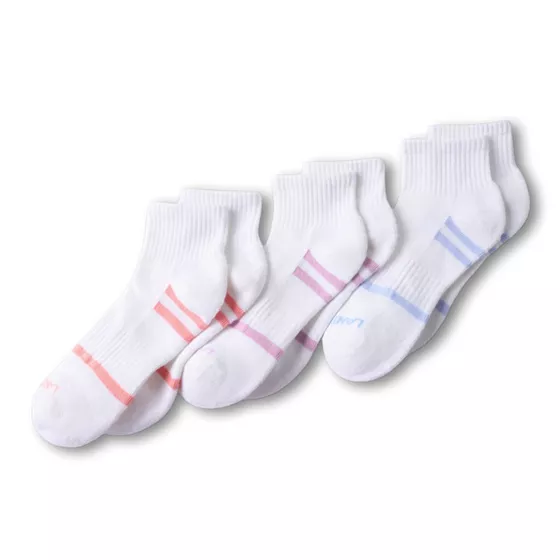 Women's Performance Cushion Quarter Crew Socks 3 Pack - primary