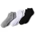 Women's Soft Half Cushion Quarter Crew Socks 3 Pack, alternative image