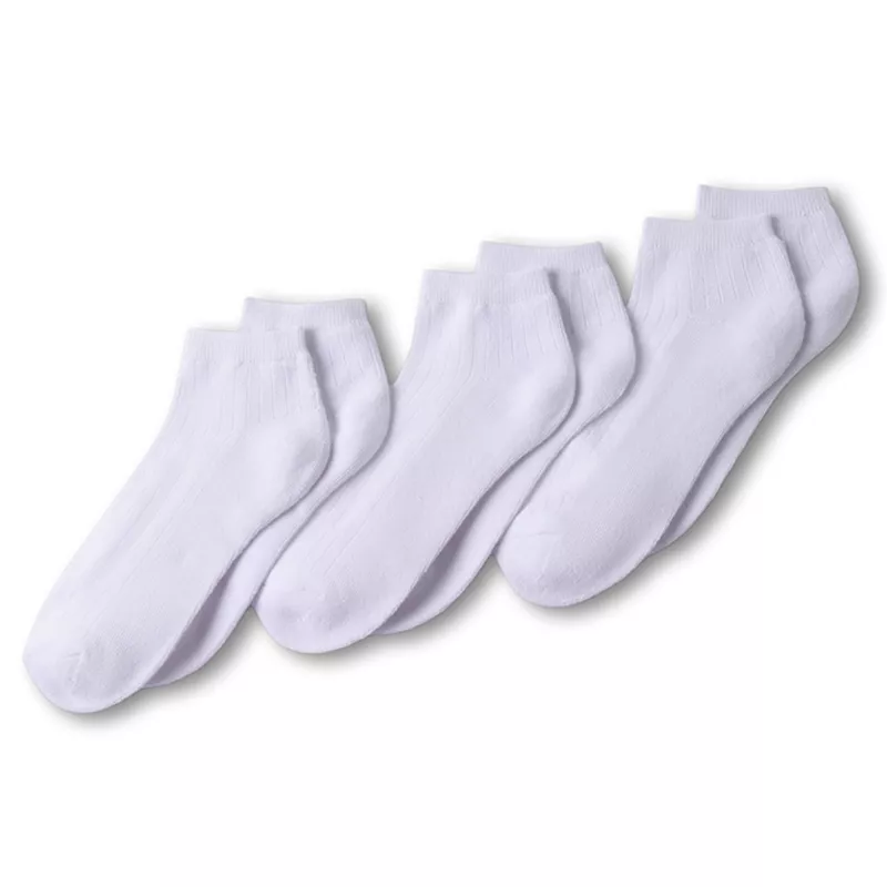 Women's Soft Half Cushion Quarter Crew Socks 3 Pack, alternative image