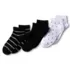 Women's Cotton Multi Print Quarter Crew Socks 3 Pack, alternative image