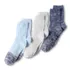 Women's Lightweight Slub Midi Socks 3 Pack, alternative image