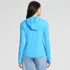 Women's Long Sleeve Hooded Garden Tee - Sunshade UPF 50 Quick Dry, Back